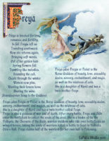 Goddess Freya information page 1