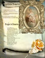 Pagan / Wiccan Goddess Demeter info page 2