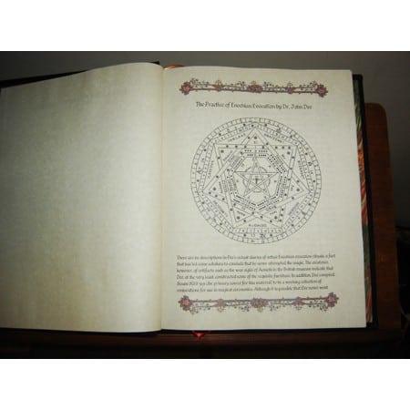 Dr. John Dee Grimoire - Ancient Occult Spell Book.
