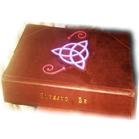 Triquetra Blessed Be Book of Shadows