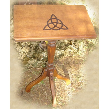Triquetra Wooden Book Stand