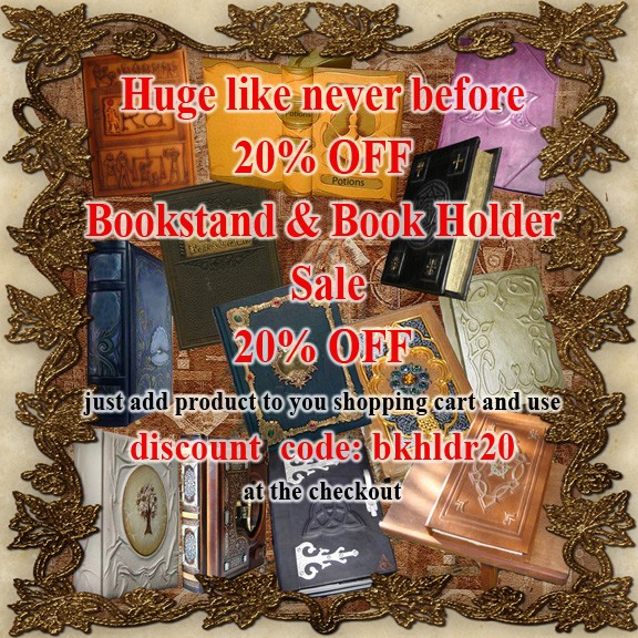 Huge 20% Book-Stand and Book Holder Sale