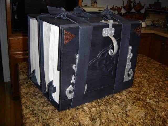 Double Folded Grand Grimoire by LaPulia Book of Shadows