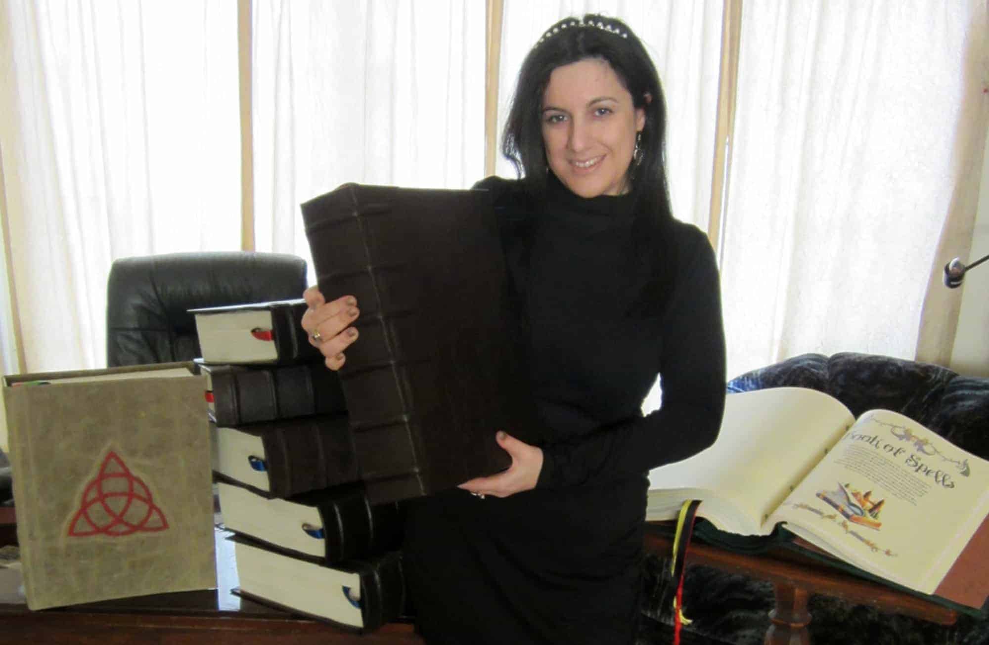 LaPulia founder Rita Digilova with her books